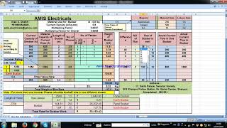 Busbar Calculationm4v [upl. by Aihsekin]