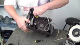 How to replace a Dyson DC19 cord retract unit [upl. by Eiral]