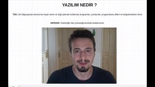 Yazılım Nedir [upl. by Giesecke528]