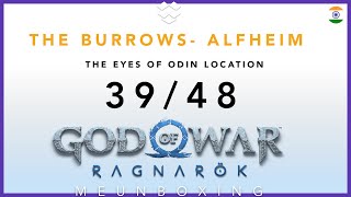 Odins Ravens location 3948 in The Burrows Alfheim godofwar2022 godofwarragnarok [upl. by Gravante]