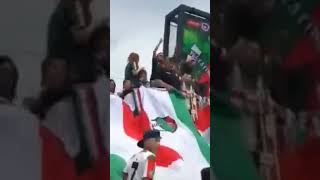 LA HINCHADA DE PALESTINO los Baisanos [upl. by Memberg]