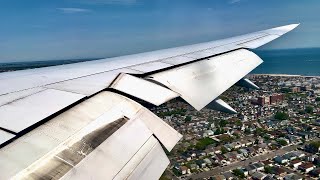 4K – Full Flight – Lufthansa – Boeing 747830 – FRAJFK – DABYN – LH400 – IFS Ep 614 [upl. by Harriett]