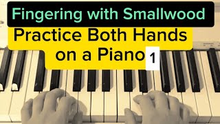 C7  Piano Fingering Exercises Both Hands with Smallwood [upl. by Mozelle]