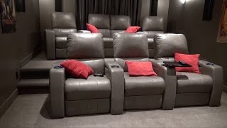 How to Build a Theater Seating Riser The Burke Home Theater Project [upl. by Nahtanaj354]