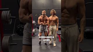 Shoulders amp Arms workout workout workoutroutine shoulderworkout armworkouts motivation [upl. by Femi755]