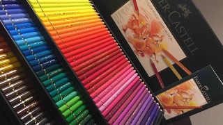 Faber Castell  Polychromos Colour Pencils  Set Of 120  UNBOXING [upl. by Yatnahc]