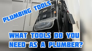 Plumbing Tools amp Review Plumbers Tool Bag And Musthaves [upl. by Rosy930]