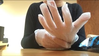 ASMR Trying On Different Types Of Gloves Intoxicating Sounds Sleep Help Relaxation [upl. by Bitthia]