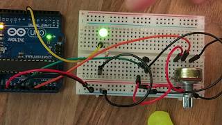 Proyecto Termostato con sensor de temperatura TMP36 [upl. by Nobell]