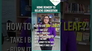 Home Remedy To Get Relief From Congestion [upl. by Barney]