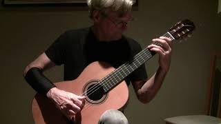 Atonal Melody After Schoenberg Op 23 by Reginald Smith Brindle played by Patrick Frank guitar [upl. by Adran]