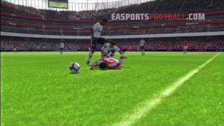 FIFA 10  Big Match Preview Arsenal vs Aston Villa [upl. by Umont459]