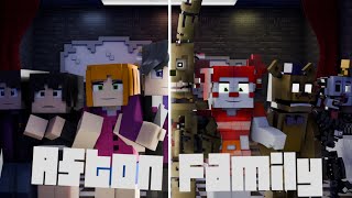 quotAfton Familyquot FNAF Minecraft Animated Music Video  Remix By APAngryPiggy [upl. by Anora]