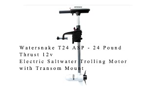 Part 2 Watersnake Trolling motor T24 ASP VLOG 30 [upl. by Lonyer]