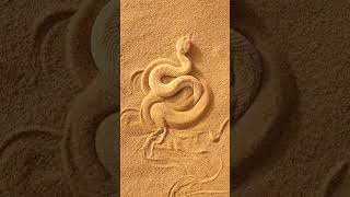 Sahara sand viper disappears in the sand in the desert of Morocco herping viper sandviper [upl. by Dietrich]