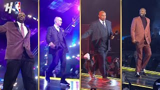 Inside the NBA crew introduced in Indiana  2024 NBA AllStar Weekend [upl. by Doi744]