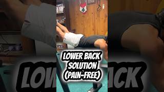 Lower Back Solution PAINFREE [upl. by Suolhcin]