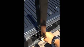 2015 Ford F150 Folding Tailgate Step HowTo [upl. by Terry]