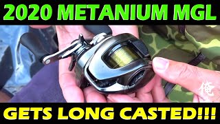 2020 SHIMANO METANIUM MGL GETS LONG CASTED AND FISHING SHOW FOOTAGE [upl. by Mcroberts]