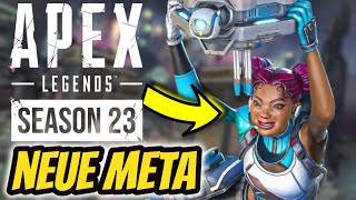 Die NEUE BESTE LEGENDE in SEASON 23  Wie gut ist Lifeline Reborn  Apex Legends Gameplay [upl. by Ireland536]