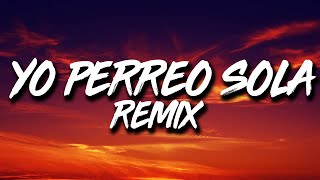 Bad Bunny x Nesi x Ivy Queen  Yo Perreo Sola REMIX LetraLyrics [upl. by Eioj]