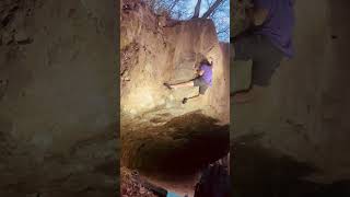 Requiem V8  Muscatatuck Park Bouldering [upl. by Gyatt]