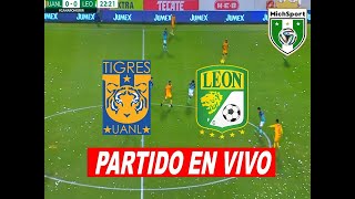 TIGRES UANL vs FC LEON EN VIVO  LIGA MX Jornada 10 [upl. by Louella]