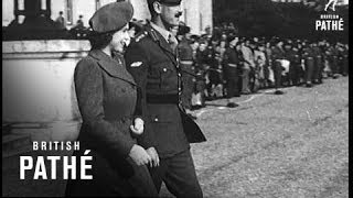 Sandhurst  RAC Salutes Princess Elizabeth 1945 [upl. by Nathaniel]