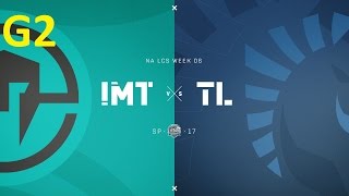 IMT vs TL Game 2 Highlights  2017 NALCS SPRING SPLIT  WEEK 6 DAY 1 [upl. by Nolita]