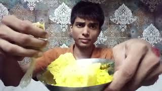 Eating Gujarati Dish AT HOUSE  VLOG [upl. by Zorine]