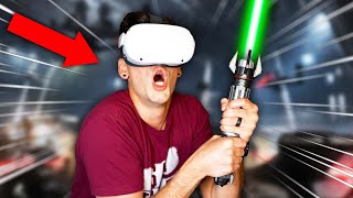 I BECAME A JEDI IN VR Vader Immortal [upl. by Hughie]