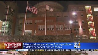 Schools Delay Start Times Due To Bitter Cold Tuesday [upl. by Cyler834]