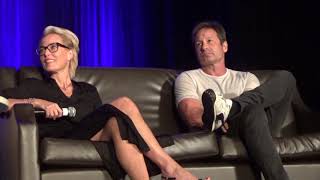 David Duchovny amp Gillian Anderson Wizard World 82518 Part 1 [upl. by Eloccin]