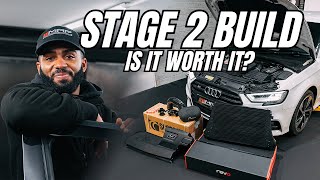 Audi S3 8v  Stock VS Stage 2 ECU amp TCU Tuning [upl. by Melloney617]