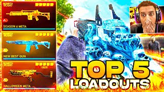 TOP 5 NEW META LOADOUTS in Warzone After Update Best Class Setups [upl. by Zacherie]