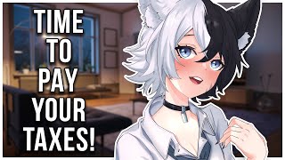 ASMR Roleplay  Femboy IRS Agent Takes Down Tax Evader LIVE 😱💼 [upl. by Saleme]