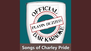 Shutters and Boards Official Bar Karaoke Version in the Style of Charley Pride [upl. by Hyacinthie]