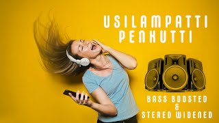 Usilampatti Penkutti  Bass Boosted  Stereo Widened  AR Rahman  Gentleman  Shankar [upl. by Derna]