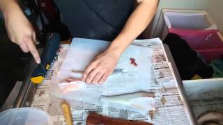 HOW TO fillet a walleye or sauger electric knife [upl. by Ahsienod]