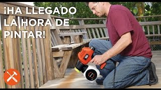 Pistolas de pintar  BLACKDECKER™ [upl. by Hildagarde]