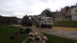 Raboteuse 2000 parking des douves Sedan [upl. by Ahsinrac]