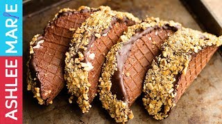 Homemade Choco Taco Recipe [upl. by Einram]