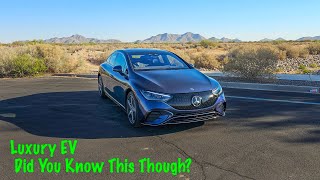 2024 Mercedes Benz EQE 350 4Matic Sedan  5 Things To Love amp Improve [upl. by Eicyal]