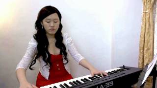 Silent night  Christmas song  carol  piano and voice Christmas music [upl. by Arais]