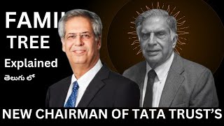 Tata Trusts New Leader Noel Tatas Passion amp Vision 🚀💡🔥  Explained Family Tree In Telugu 👨‍👩‍👧‍👦 [upl. by Nell670]