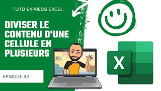 Tutoriel Excel  Comment diviser le contenu dune cellule en plusieurs colonnes [upl. by Releehw]