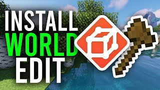 How To Install World Edit For Minecraft Easy Guide  Download World Edit [upl. by Eremahs]