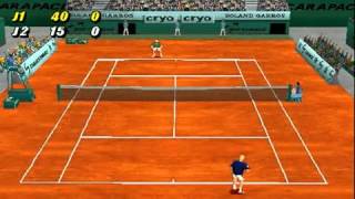 Roland Garros 2001 sur Playstation [upl. by Lala]