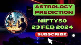 Astrology Prediction 23 Feb 24 stockmarket optionstrading nifty banknifty [upl. by Zakarias]