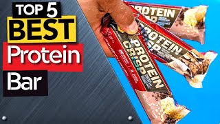 ✅ TOP 5 Best Protein Bar  2023 Buyers Guide [upl. by Ostap]